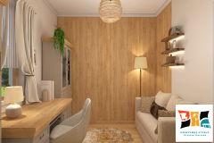 Biuro w drewnie pani Asi