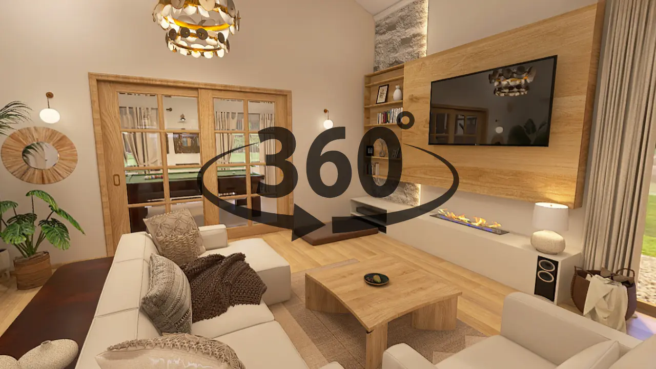 Aranżacja Wnętrz Panorama 360 stopni, Spacer wirtualny